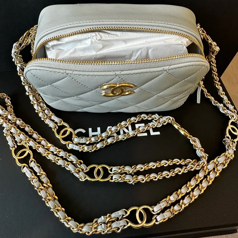 FULL SET - CHANEL Mini Camera Case Shoulder Bag (23C) - Picture 6 of 7